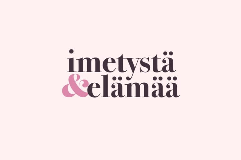 Imetystä & elämää -tekstilogo